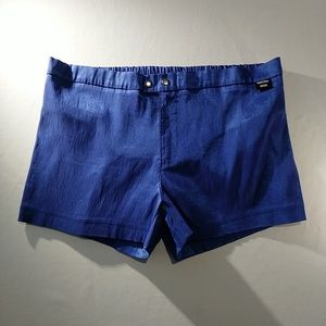 Whittall—Shon Iridescent Blue Swim Trunk (Size L)